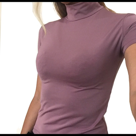 Turtleneck top, Desert Rose / purple, violet, pink - Picture 6 of 6